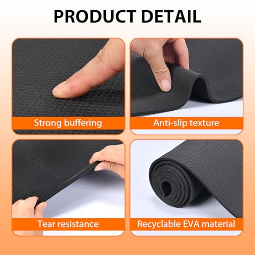 10 Pack Yoga Mats Bulk, 68'' x 24'' x 4mm Thick Yoga Mats for Kids and Adults, Anti-Slip Tear-Resistant Gym Mats Bundle Exercise Mats for Outdoor Yoga, Pilates or Workout - Image 5