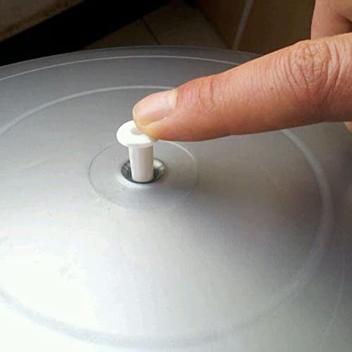 10Pcs Air Stopper Plug Valve Nozzles Pin for 45cm 55cm 65cm 75cm 85cm Yoga Ball Gym Ball Fitness Exercise Ball Jump Ball Inflatable Bed, White - Image 6