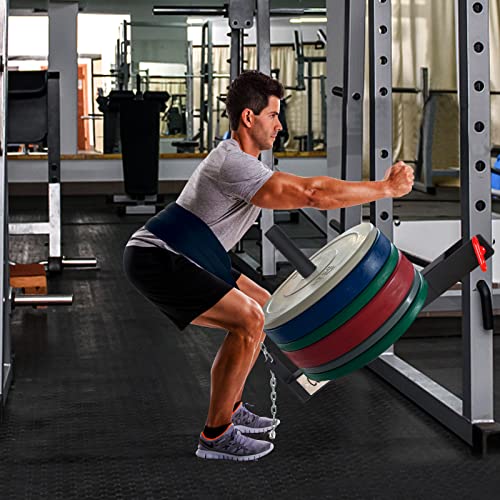 14’’ Long Post Length Belt Squat Attachment For Racks Fits 2" x 2", 3" x 2", 3" x 3" Racks And Rack Hole Diameters of 5/8" Or Larger 1'' And 2’’ Weight Plates Required - Image 5