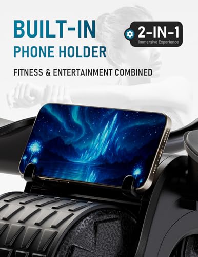 2026 Upgraded Automatic Rebound Ab Roller with Elbow Support, Dual Wide Wheel Ab Workout Equipment for Core Strength Training, Silent Ab Wheel for Beginners Men Women Home Gym Fitness - Image 6