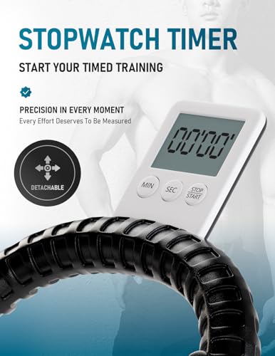 2026 Upgraded Automatic Rebound Ab Roller with Elbow Support, Dual Wide Wheel Ab Workout Equipment for Core Strength Training, Silent Ab Wheel for Beginners Men Women Home Gym Fitness - Image 7