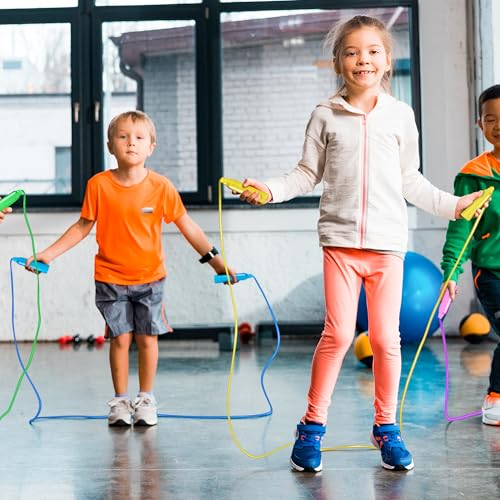 24pcs Kids Jump Rope, Colorful PVC Skipping Ropes for Kids, Adjustable Skipping Rope, Tangle-Free Jumping Rope, Lightweight Skipping Ropes for Outdoor Indoor Fitness Exercise Fun - Image 7