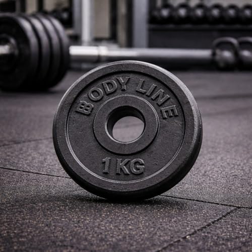 25mm Diameter Cast Iron Weight Lifting Barbell Weight Lifting Disc Gym Fitness Home Workout - Image 3