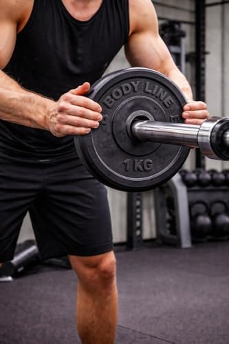 25mm Diameter Cast Iron Weight Lifting Barbell Weight Lifting Disc Gym Fitness Home Workout - Image 4