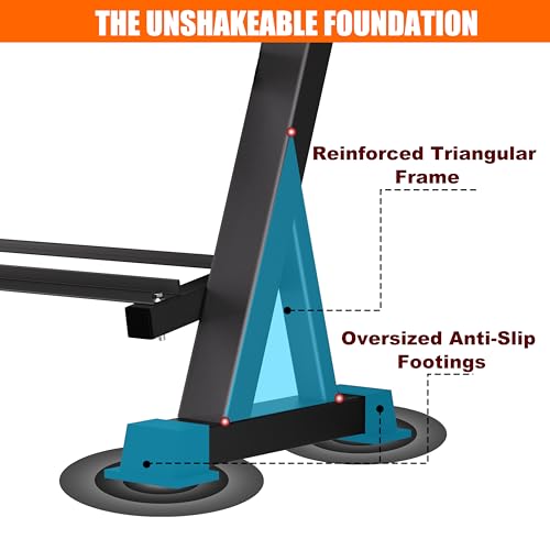 3 Tier Dumbbell Rack, 1200LBS Heavy Duty Weight Rack for Home Gym, Adjustable Storage Organizer for Free Weights, Quick & Easy Assembly, Dumbbell Rack Stand Only - Image 6