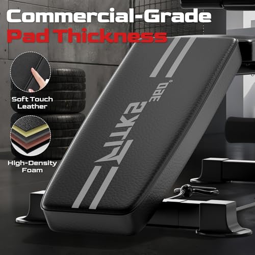 3-in-1 Adjustable Weight Bench with Leg Extension & Preacher Curl, Heavy-Duty 700LB Foldable Utility Bench for Full Body Workout, No-Installation Portable Incline/Decline/Flat Strength Training Bench for Home Gym - Image 7