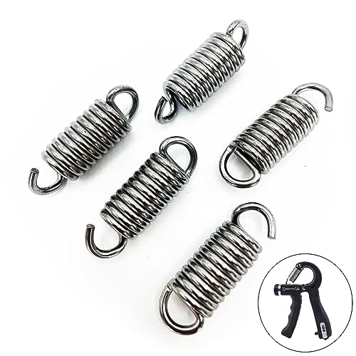 5 Pack Grip Strength Trainer Spring Replacement Stainless Steel Resistant Tension Springs For Hand Grip Strengthener Hand Gripper Squeezer Forearm Strengtheners Exerciser Repair Parts - Image 3