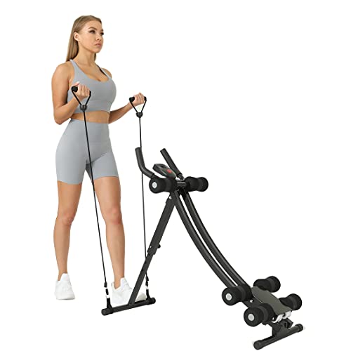 AB Workout Equipment, Home Gym Ab Machine for Abdominal Exercise and Strength Training, Height Adjustable Fitness Equipment - Image 6