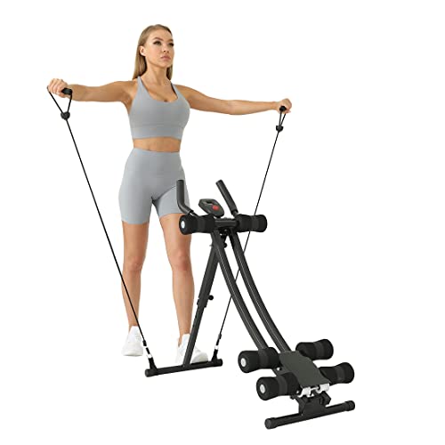 AB Workout Equipment, Home Gym Ab Machine for Abdominal Exercise and Strength Training, Height Adjustable Fitness Equipment - Image 7