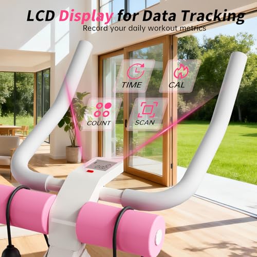 Ab Machine, Adjustable Ab Workout Equipment, Ab Trainer Machine for Abs Workout, Ab Workout Machine for Body Shaping Foldable Waist Trainer at Home Gym - Image 6