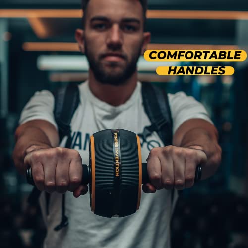 Ab Roller Wheel - Ab Wheel Roller & Knee Mat - Rueda Para Abdominales - Abdominal Wheel - Abs Roller for Men & Women - Home Gym Equipment - Image 5