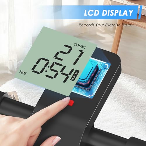 Ab Workout Equipment, 4-in-1 Ab Machine for Home Gym, Adjustable Ab Trainer Machine for Stomach and Core Workout, Foldable Abs Workout Machine for Abdominal Exercise, Easy to Use for Women & Men - Image 8