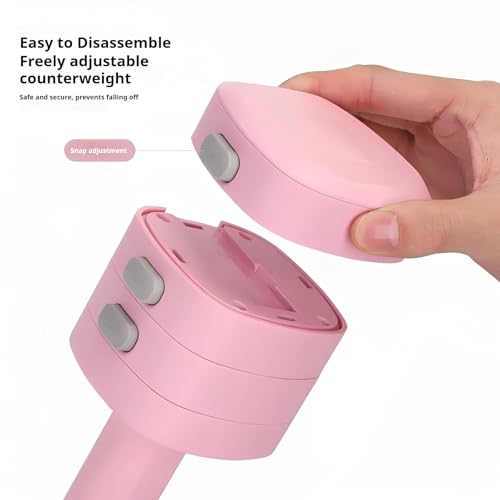 Adjustable Dumbbell Set of 2, 4 in 1 Free Weights for Women with Fast Adjustment, Home Gym & Outdoor Exercise Training, Includes 2.2lb 3.3lb 4.4lb 5.5lb Hand Weights, Compatible with Kettlebells - Image 5