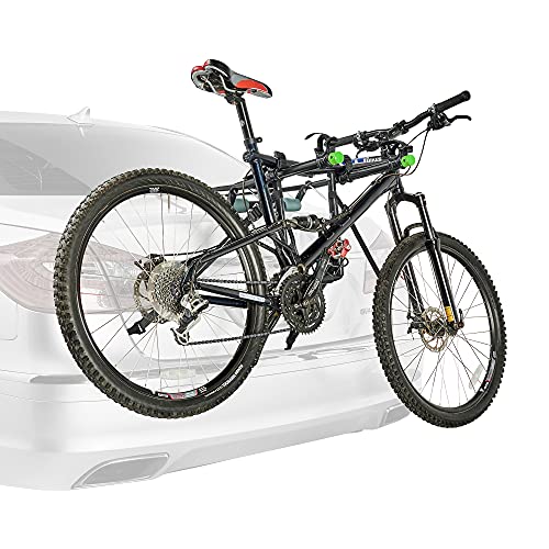 Allen Sports Deluxe 2-Bike Trunk Mount Rack, Model ZN102, Black - Image 3