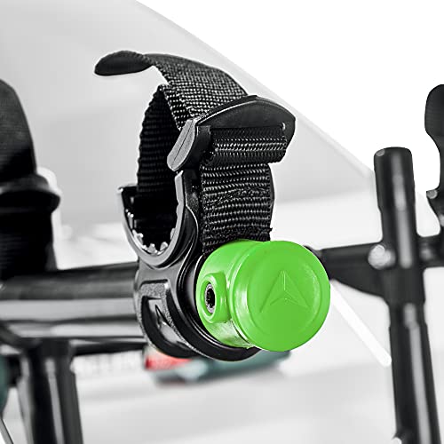 Allen Sports Deluxe 2-Bike Trunk Mount Rack, Model ZN102, Black - Image 6