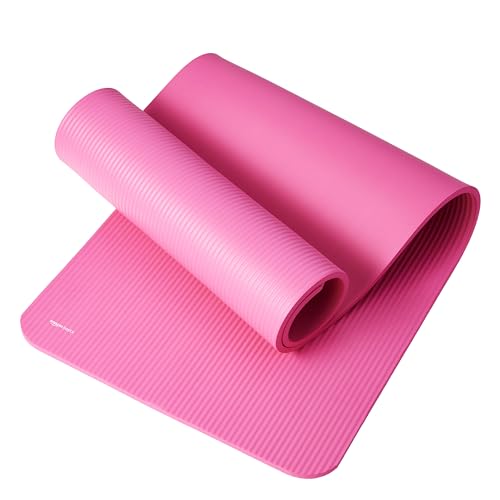 Amazon Basics Extra Thick Exercise Yoga Mat with Carrying Strap - Image 4