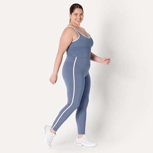 Amazon Essentials Women's Active FormFlex Buttery Soft High Waist Full Length Yoga Leggings with Contrast Trim - Image 4