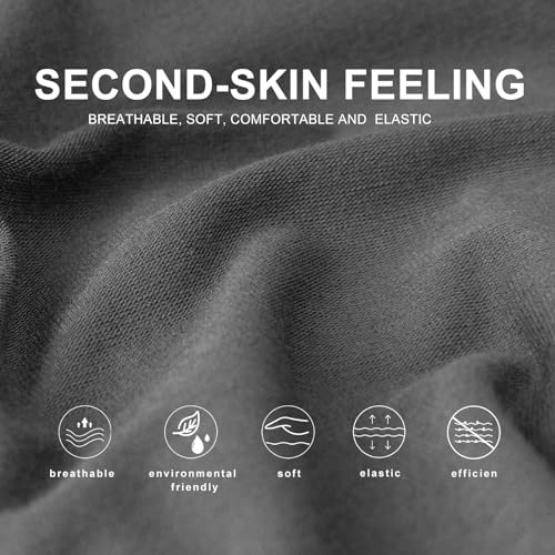 BAMBOO COOL Men's Boxers Underwear Boxer Shorts for Men Classic Loose Stretch Short - Image 4