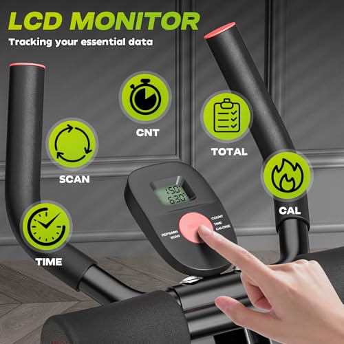 BODY RHYTHM Dual-Track Ab Machine with 4 Adjustable Heights, Foldable Core & Abdominal Exercise Machine, Total AB Workout Equipment for Home Gym, Ab Women Exercise Fitnes Trainer. - Image 6