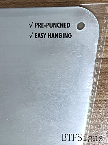 BTFSigns 8" x 12" Aluminum Sign Fitness Center Rules - Warning Metal Sign for GYM Indoor Outdoor - Image 4