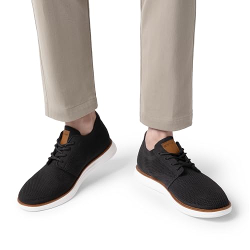 Bruno Marc Men's KnitFlex Breeze Mesh Sneakers Oxford Lace-up Lightweight Casual Walking Shoes - Image 7