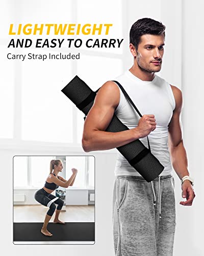 CAMBIVO Yoga Mat for Women and Men, Extra Long and Wide Exercise Mat(72"x48"/84"x30"), Large Non Slip Workout Mat for Yoga, Pilates, Fitness, Barefoot Workouts, Home Gym Studio - Image 7