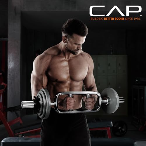 CAP Barbell 34'' Olympic Triceps Bar, Chrome (OBIS-34S) - Image 6