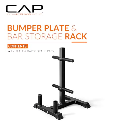 CAP Barbell Olympic Bumper Plate Tree Rack - Image 3