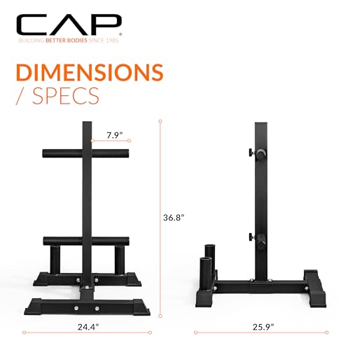 CAP Barbell Olympic Bumper Plate Tree Rack - Image 5