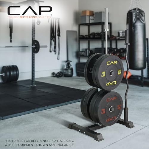 CAP Barbell Olympic Bumper Plate Tree Rack - Image 7