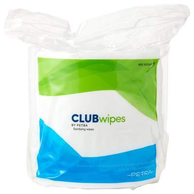 CLUBwipes Gym Equipment Wipes Refill Rolls – 6000 Bulk Sanitizing Wipes for Fitness Centers, Gyms & Wellness Facilities – Commercial Cleaning Wipes for Gym Equipment – 4 x 1500 Roll Refill Pack - Image 3