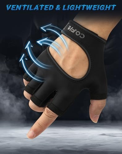 COFIT Breathable Workout Gloves, Antislip Weight Lifting Gym Gloves for Men Women, Superior Grip & Palm Protection for Weightlifting, Fitness, Exercise, Training - Image 3