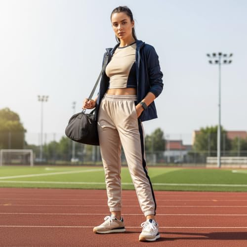 CUSHIONAIRE Women's Kicks lace up Nylon Sneaker +Comfort Foam, Wide Widths Available - Image 4