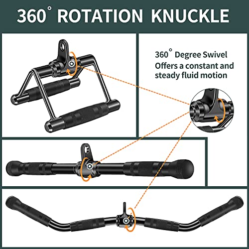 Cable Machine Attachment, Cable Attachments for Gym, Gym Cable Attachments, Cable Machine Attachments Set - Image 5