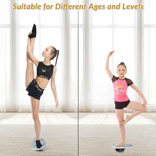 Cheerleading Balance Trainer, Stunt Training Stand, Cheer Flyer Stand Balance and Flexibility Trainer for Flexibility Core Strength Training, Portable Cheer Stunt Stand, Cheer Equipment for Flyers - Image 6