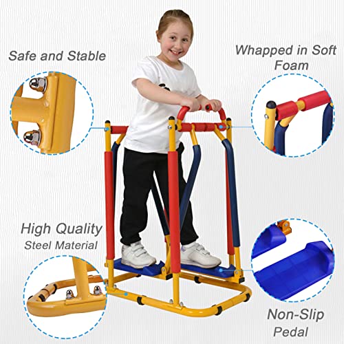 Children's Fitness Equipment - Adjustable Training Equipment with Foam Padding for Kids Ages 3-12 - Image 4
