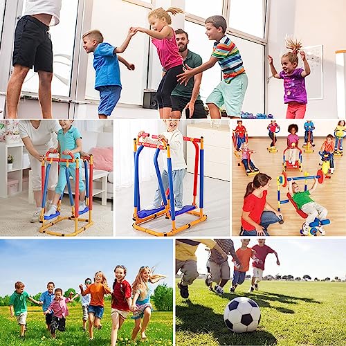 Children's Fitness Equipment - Adjustable Training Equipment with Foam Padding for Kids Ages 3-12 - Image 7