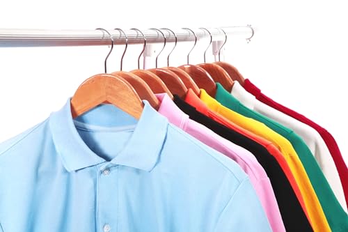 Clothe Co. Men's Big and Tall Polo Shirt, Men's Tall Polo Short Sleeve Performance Cotton Blend - Image 4