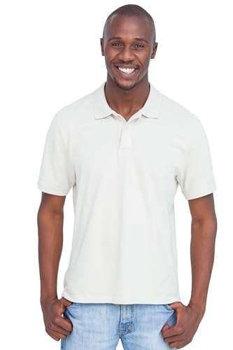 Clothe Co. Men's Big and Tall Polo Shirt, Men's Tall Polo Short Sleeve Performance Cotton Blend - Image 5