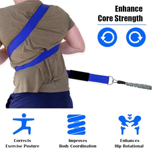Core & Hip Belt Resistance Band for Baseball & Softball Training - Image 5