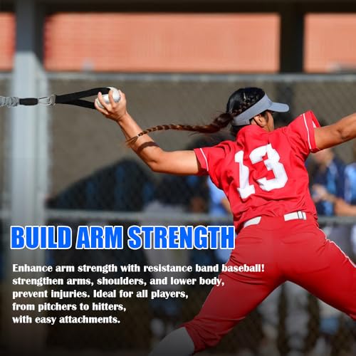 Core & Hip Belt Resistance Band for Baseball & Softball Training - Image 7