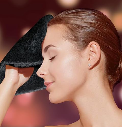 Cotton Washcloths Pack of 50, Size 12x12, Commercial Grade, Absorbent, Soft, Multipurpose Towels for Face, Gym, Kitchen, Hotel, Spa Reusable Fingertip Towels (Black) - Image 5