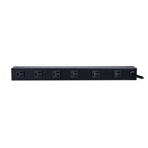 CyberPower CPS1215RMS Surge Protector, 120V/15A, 12 Outlets, 15 ft Power Cord, 1U Rackmount - Image 3