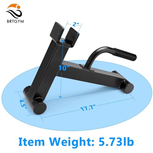 Deadlift Jack Barbell Stand,Carbon Steel Made,Easily Load and Unload 600lb Barbell Plates for Deadlift Exercise, Weight Training, Home Gym (Black Powder Coated) - Image 3