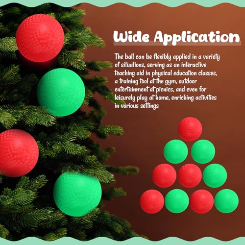 Dodgeballs Inflatable Kickball with Hand Pump Playground Ball Rubber Handball Bouncy Balls for Outdoors Gym Camps Picnic - Image 7