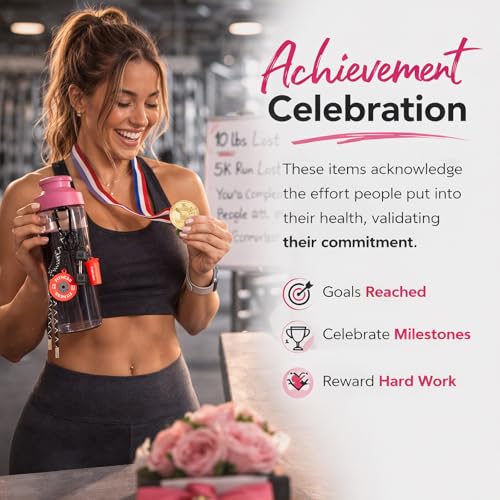 Dumbbell & Weights Keychain, Bag Purse Charms Gift for fitness Women and Men, Cute Mini Car Key Chains for Gym - Image 7