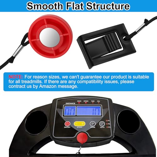 EEEKit Treadmill Magnet Safety Key, Universal Treadmill Key Replacement, Magnetic Emergency Stop Compatible with Image Reebok Epic Golds Gym Freemotion Healthrider Running Machine - Image 3