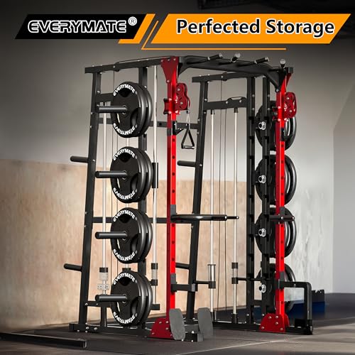 EVERYMATE Weight Plate Storage Rack, Olympic Weight Plate Holder, Bumper Plate Storage, Home Gym Organizer - Image 6