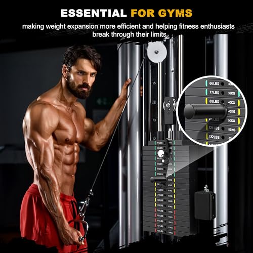 EVERYMATE Weight Stack Pin, Gym Pins for Weight Stack Machine, Weight Stack Extender Pin for Commercial Gym and Home Gym, Strength Training Equipment Attachments - Image 6