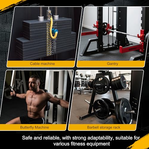 EVERYMATE Weight Stack Pin, Gym Pins for Weight Stack Machine, Weight Stack Extender Pin for Commercial Gym and Home Gym, Strength Training Equipment Attachments - Image 7